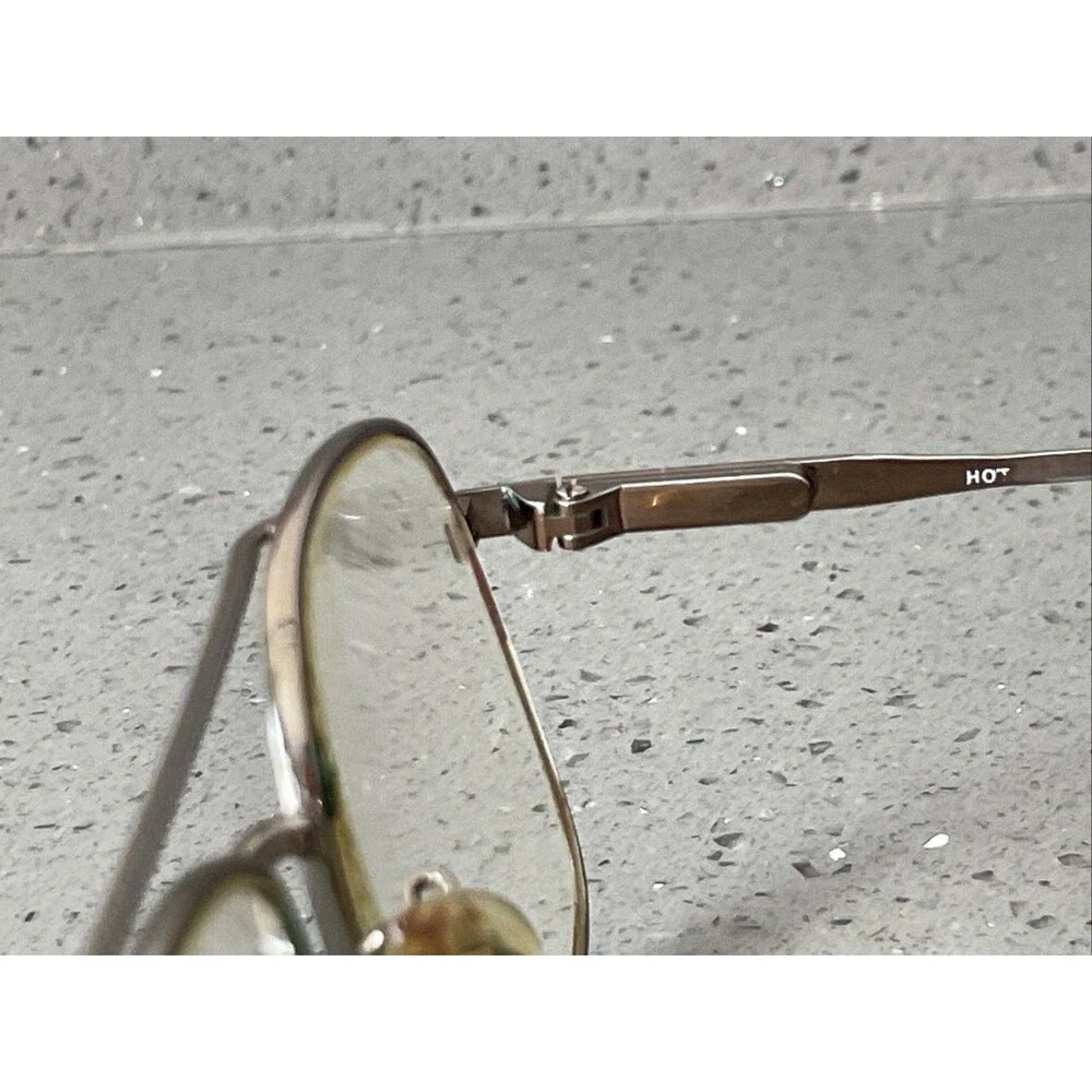 Vintage Rembrand Bronze 145 Eyeglasses Frames ONLY Japan Aviator Oversized